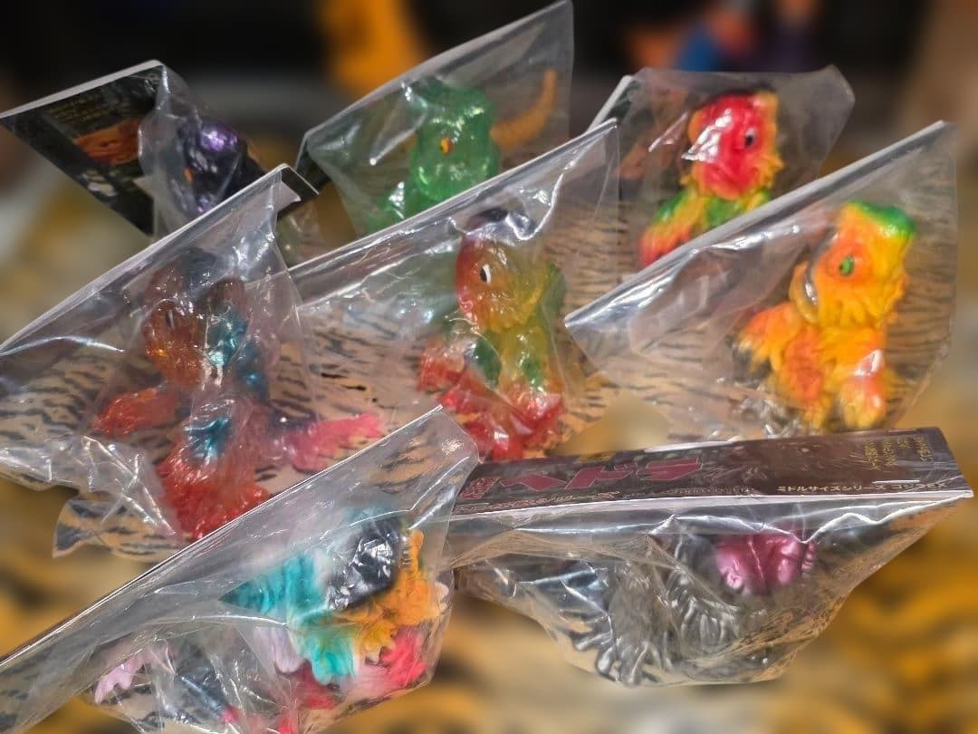 未開封品 CCP ヘドラ 怪獣フィギュアセット ミドルサイズ