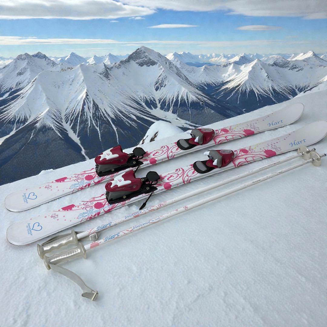 HART スキー板118センチ　ビンディング付き