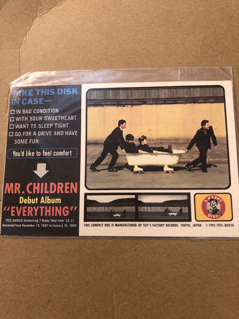 Mr.Children ポストカードとファンクラブ限定ハガキ ミスチル