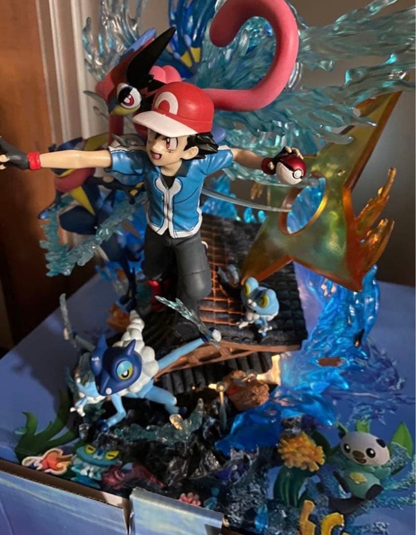 【新品】ゲッコウガ メガシンカ フィギュア 約30cm 傷あり、値下げ可能