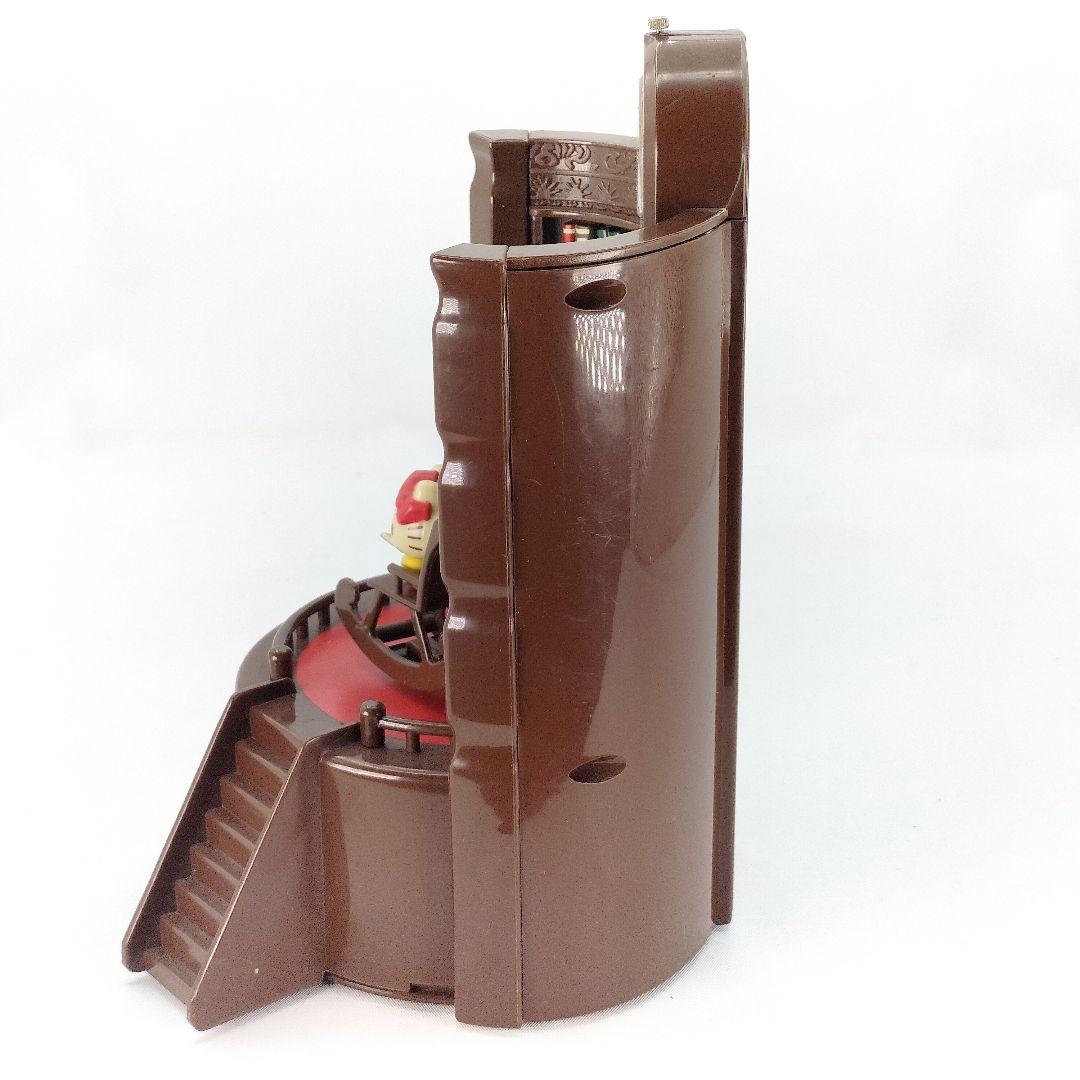 ハローキティ アクション レトロラブ 本棚 古時計 書庫 現状品