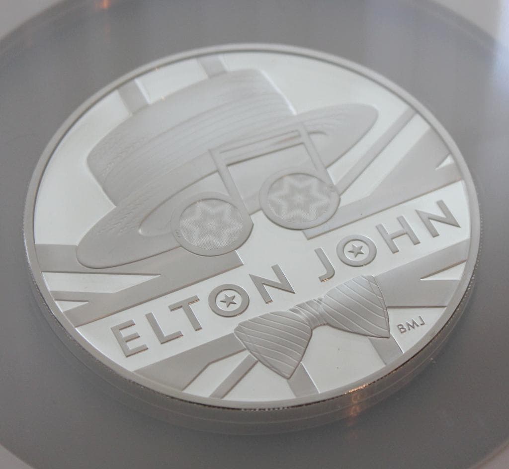 2020年ミュージックレジェンド エルトン ジョン 5oz NGC PF70UC