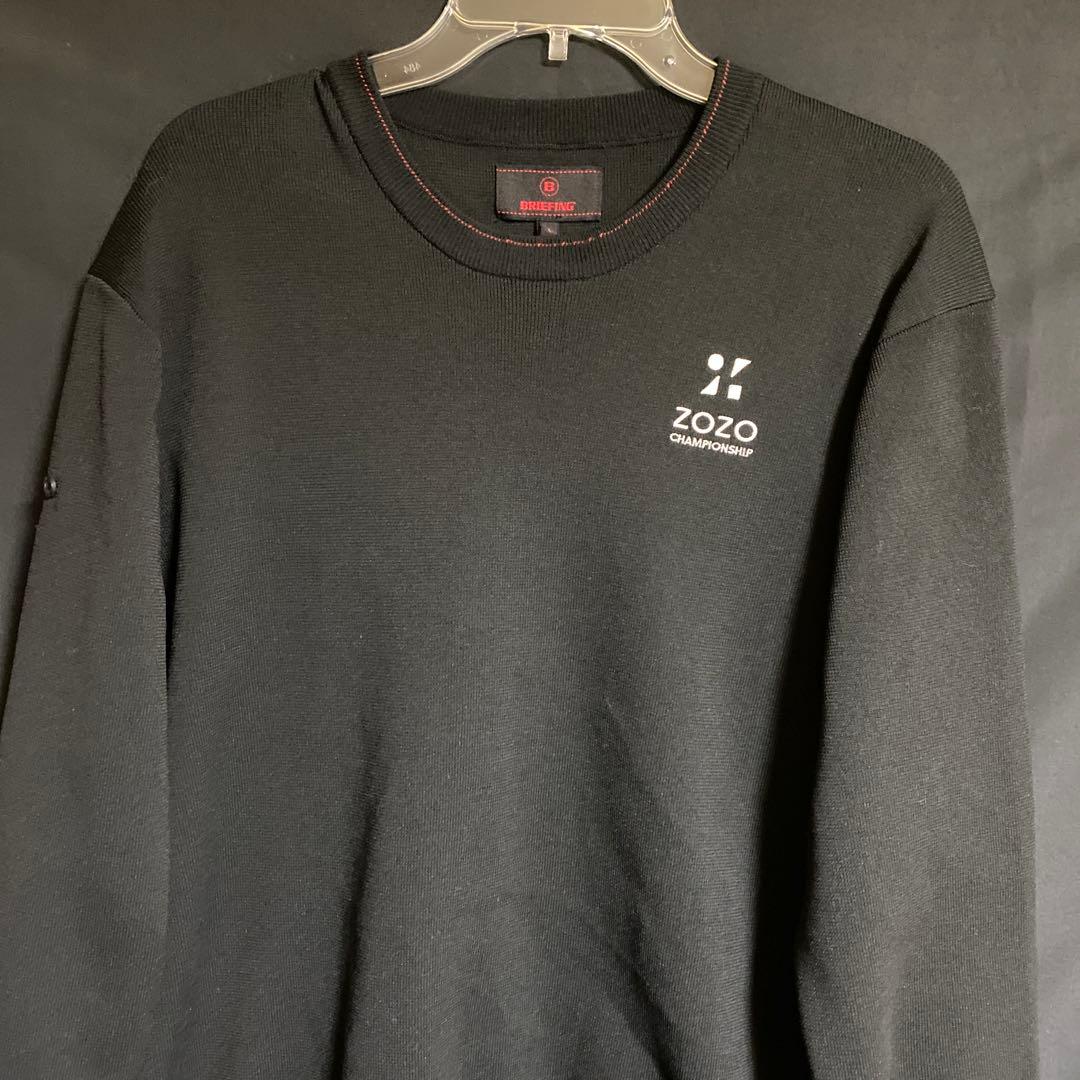 ZOZO　CHAMPIONSHIP×BRIEFING　WRクルーネックニット