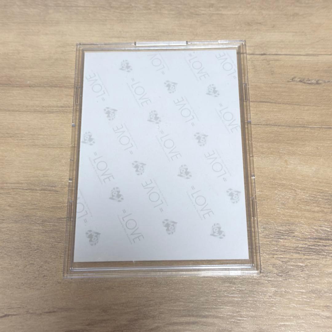 佐々木舞香　生写真　直筆　トリガーMV衣装　チュウ