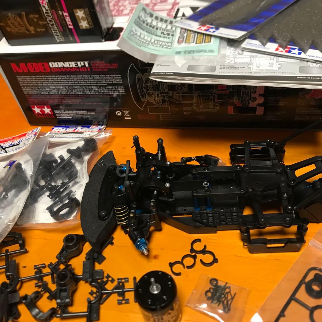 TAMIYA M-08 モーター【TBLM-02 17.5T 】のセット