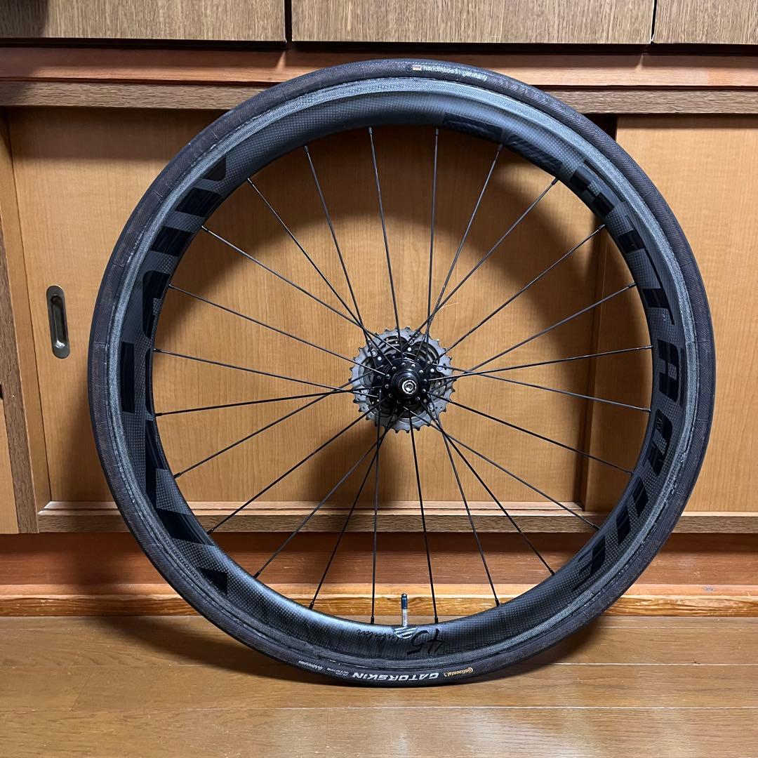 Gusto Attaque 45mm カーボンホイール チューブラー