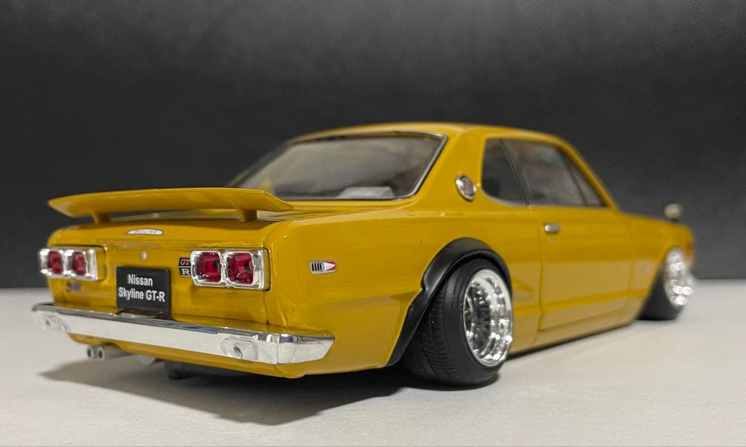 1/24 アシェット 国産名車 スカイライン GT-R ハコスカ改 カスタム