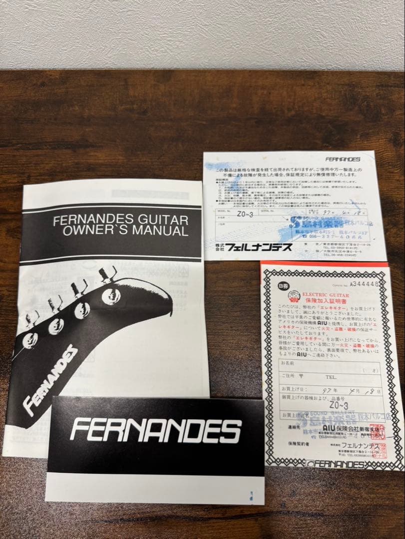 FERNANDES フェルナンデスZO-3 ミントグリーン アンプ内蔵ギター