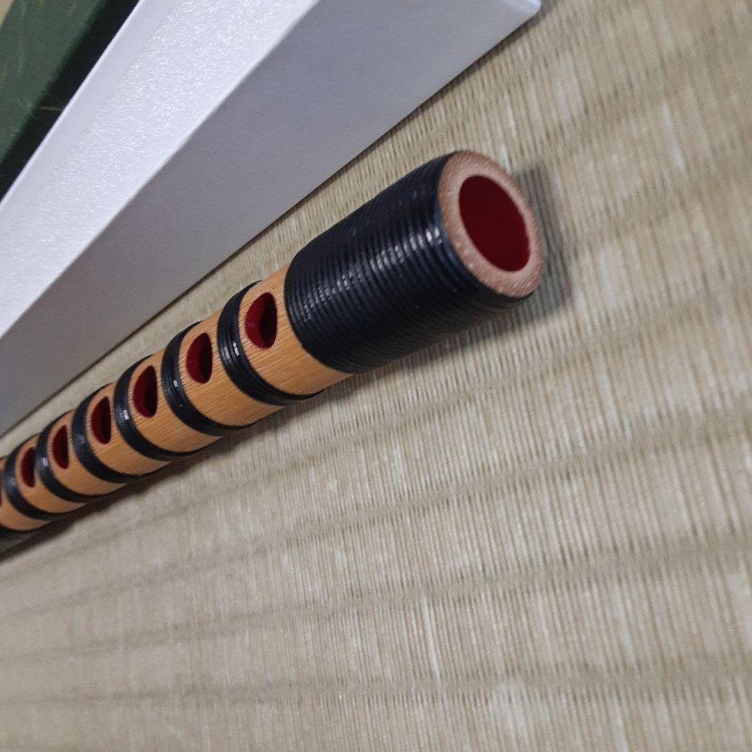 雅楽　龍笛　白竹　籐巻き