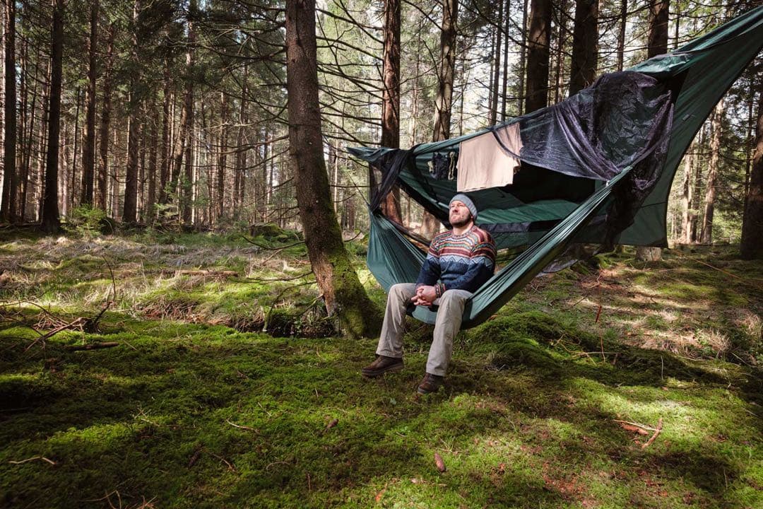 タープ・蚊帳一体型ハンモック AMAZONAS UL Travelle Camp