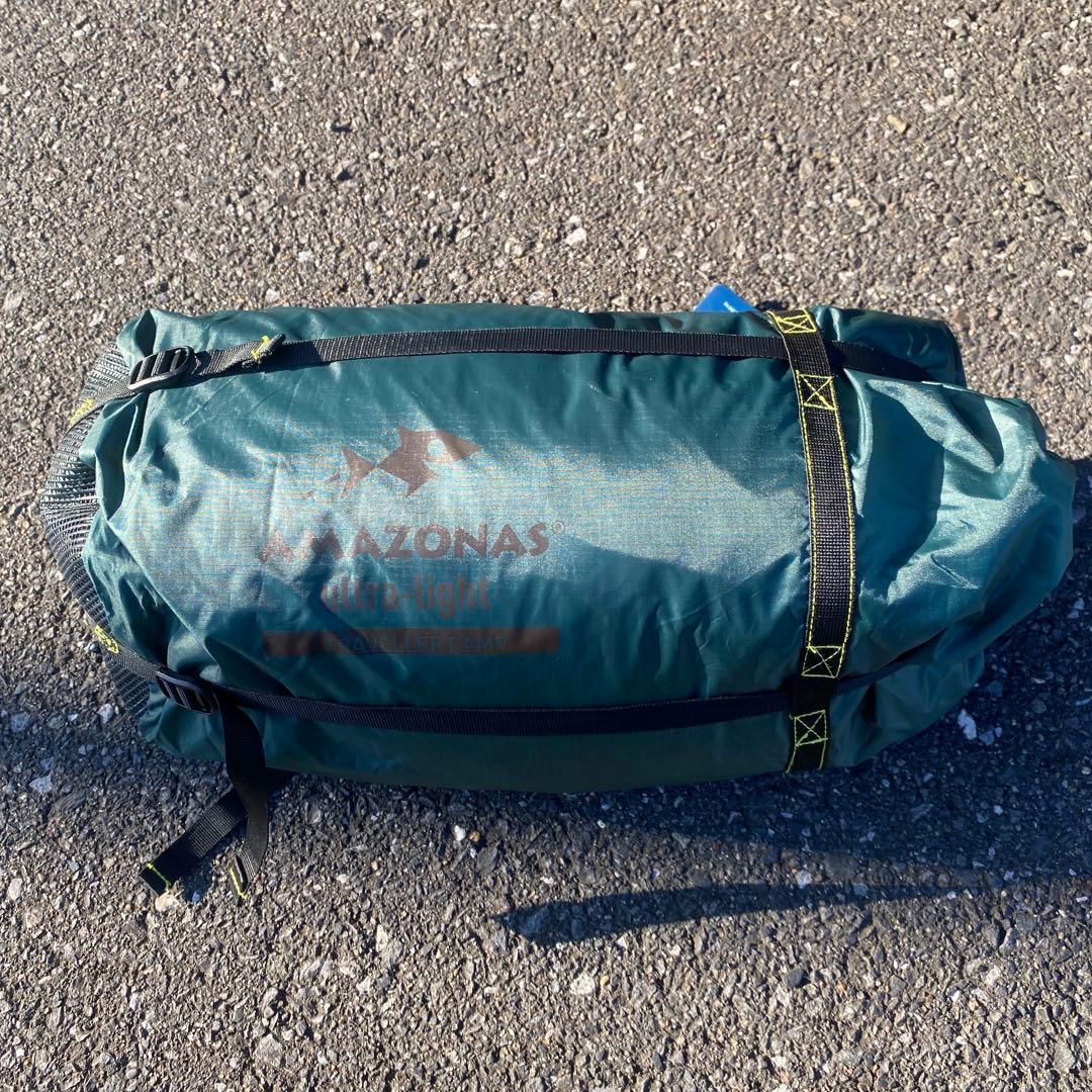 タープ・蚊帳一体型ハンモック AMAZONAS UL Travelle Camp