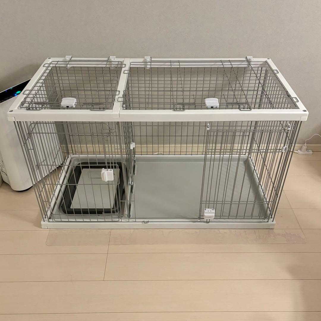 ペティオ トイレのしつけが出来る ドッグルームサークル レギュラー＋屋根セット