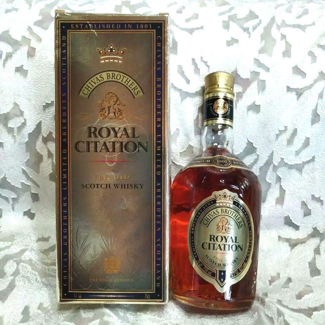【古酒未開封】シーバスブラザーズ ロイヤル シタシオン ビンテージウイスキー