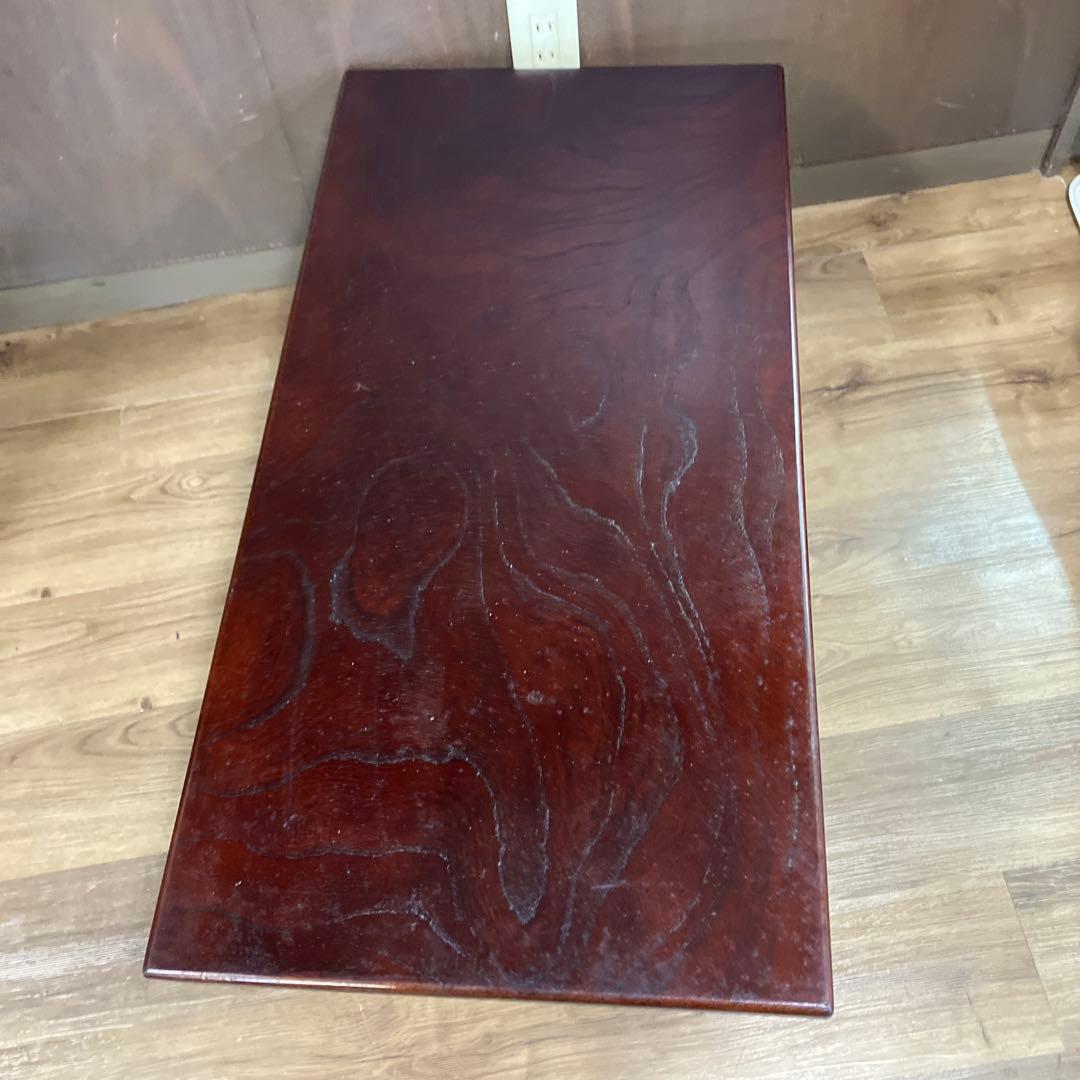 B-2 座卓 文机 和家具 栓 セン 折りたたみ脚 ローテーブル 昭和レトロ