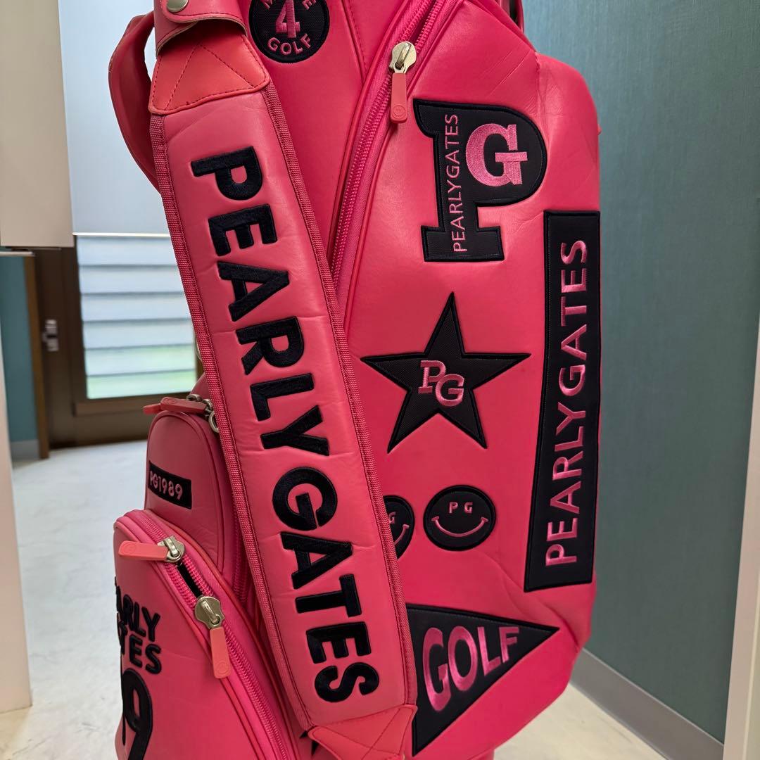PEARLY GATES キャディバッグ ピンク