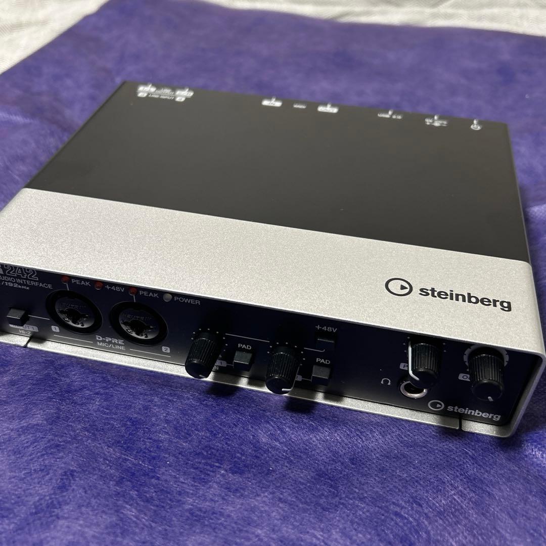 steinberg UR242 USBオーディオインターフェイス