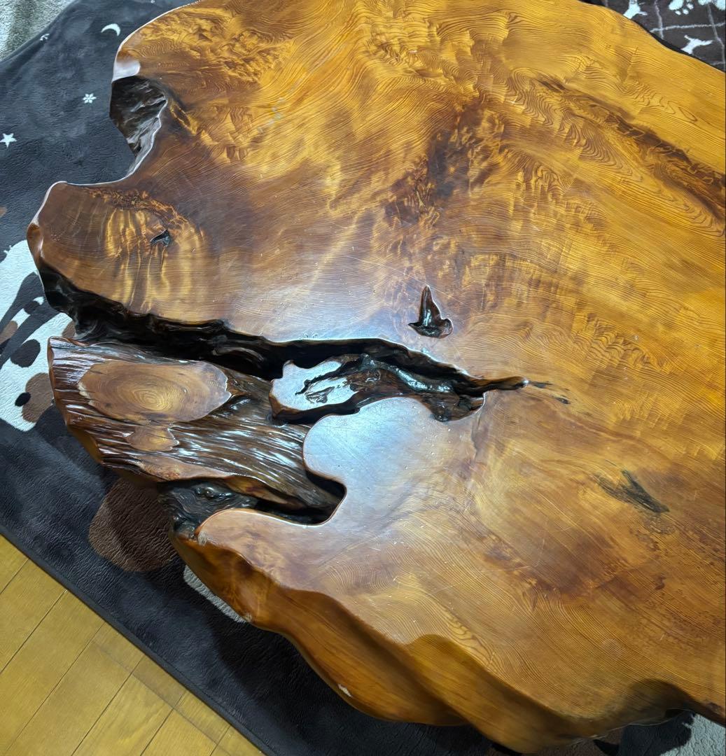 天然木 欅 無垢 一枚板 座卓 テーブル 和室 和モダン けやき 木製家具