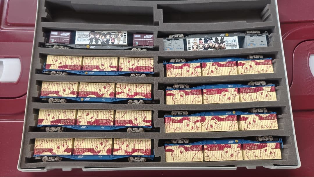 Nゲージ　鉄道むすめ（vol.6）コンテナコレクション積載列車