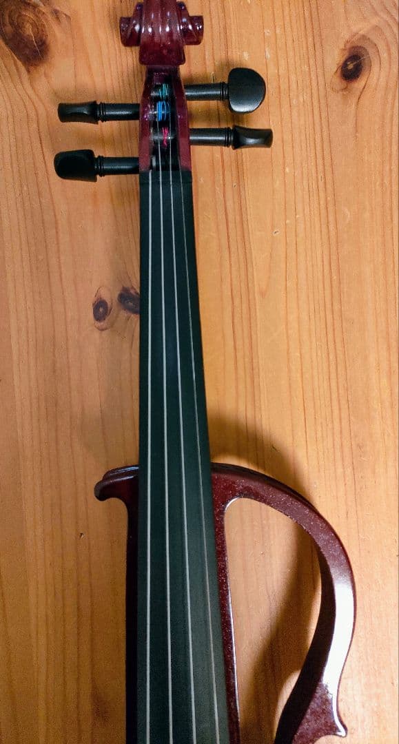 肩当て 弓2本 付き！ENNBOM サイレントバイオリン HVPV-30 4/4