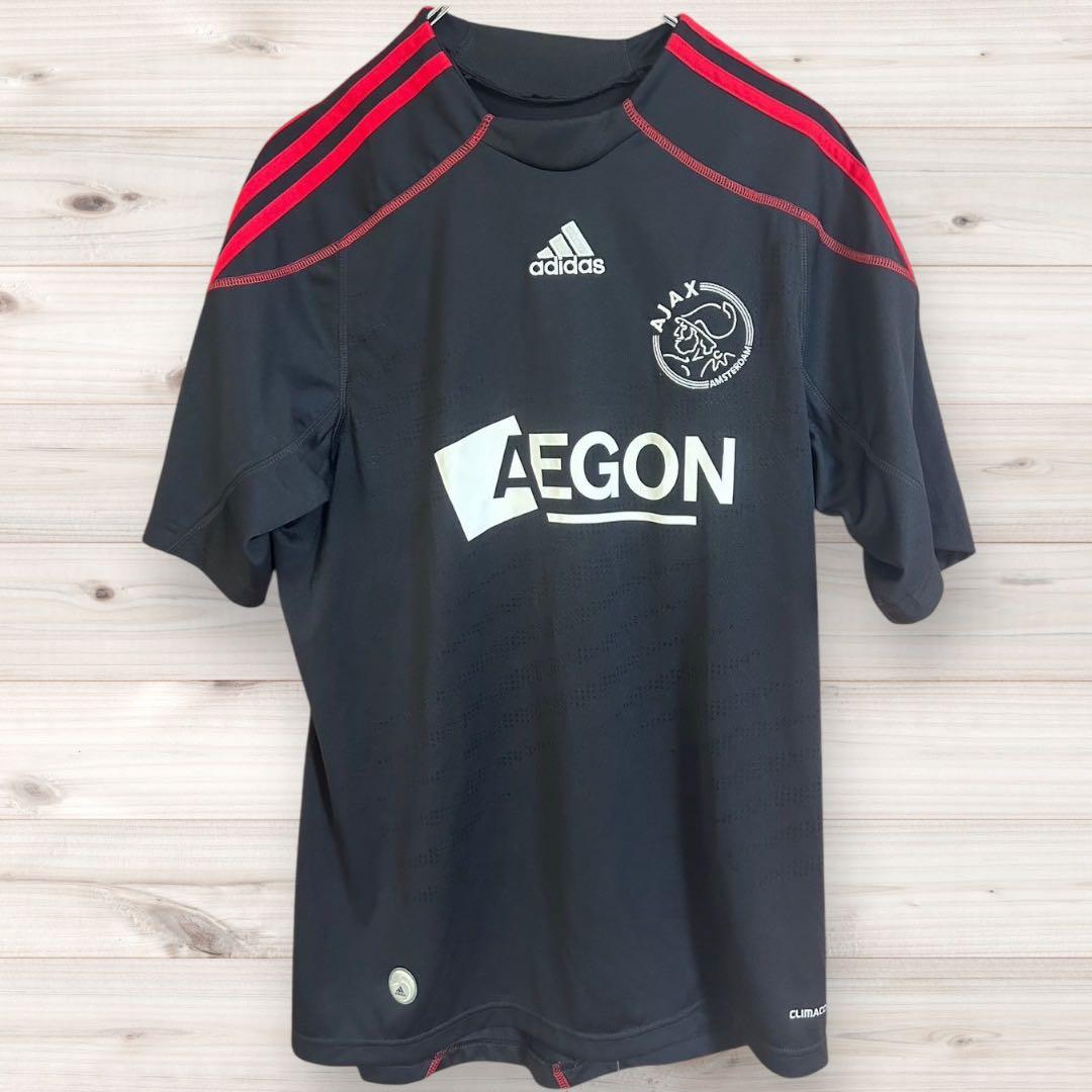 ウェア 09-10 Ajax Amsterdam away black L