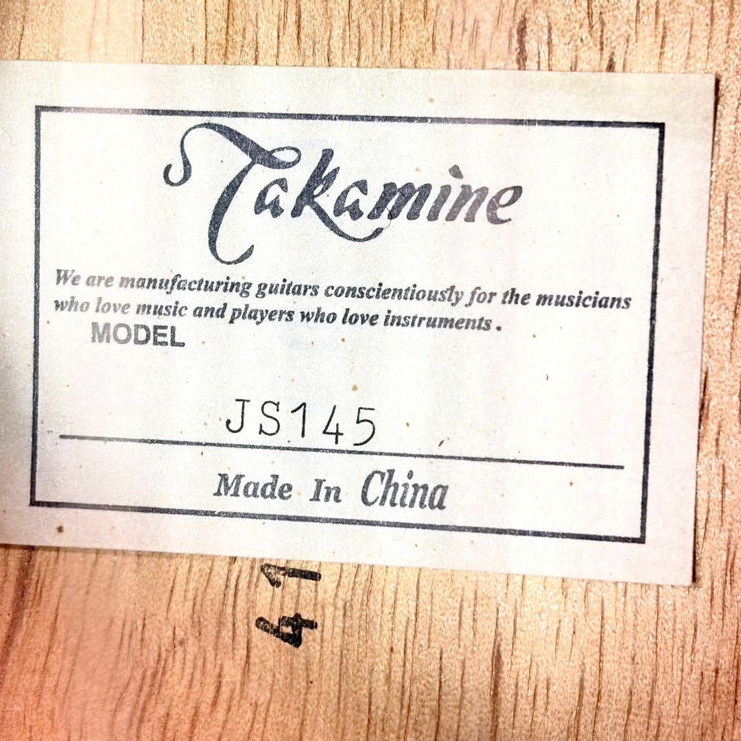 takamine Jasmine JS-145 ミニギター
