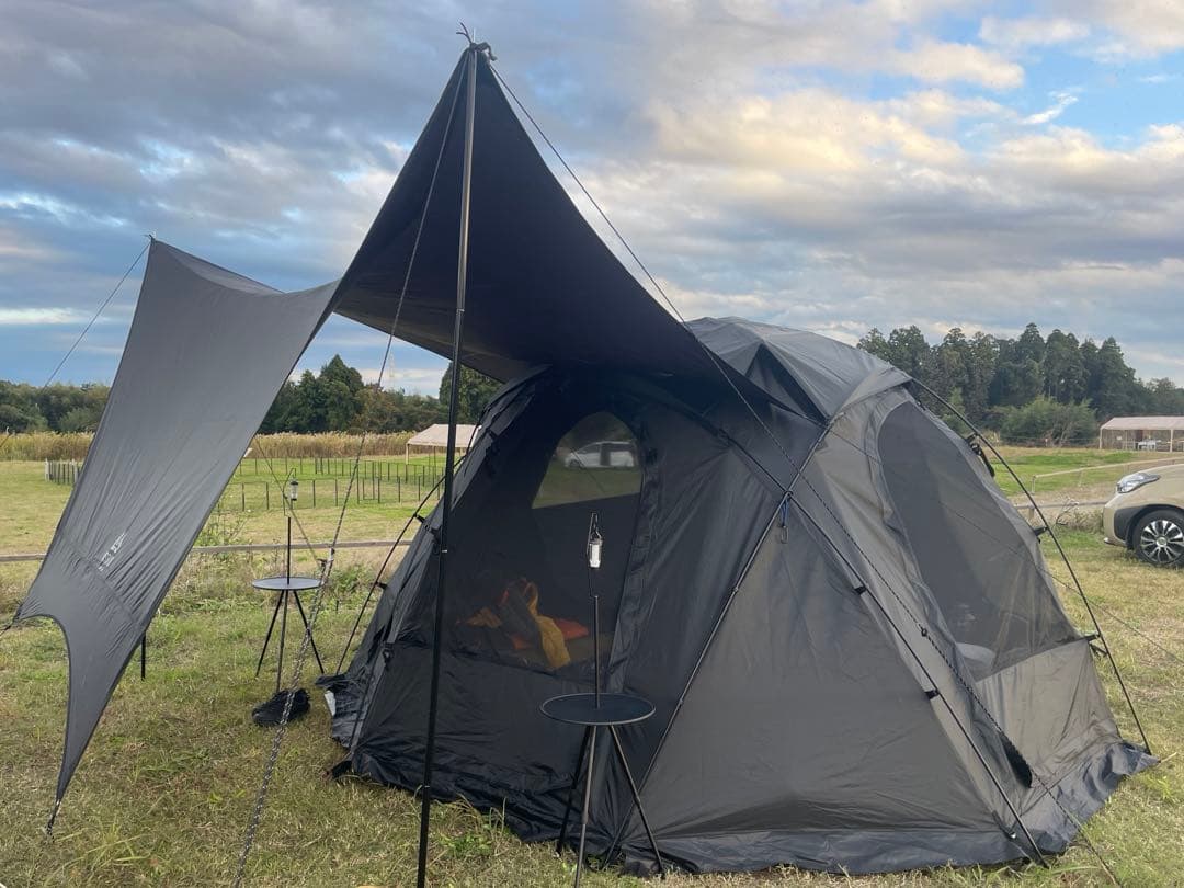 tenplay2024ドームテント　ブラック