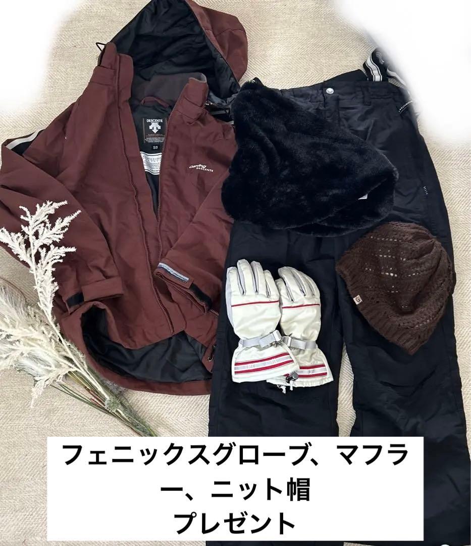DESCENTE スキーウェア　160 S レディース　キッズ