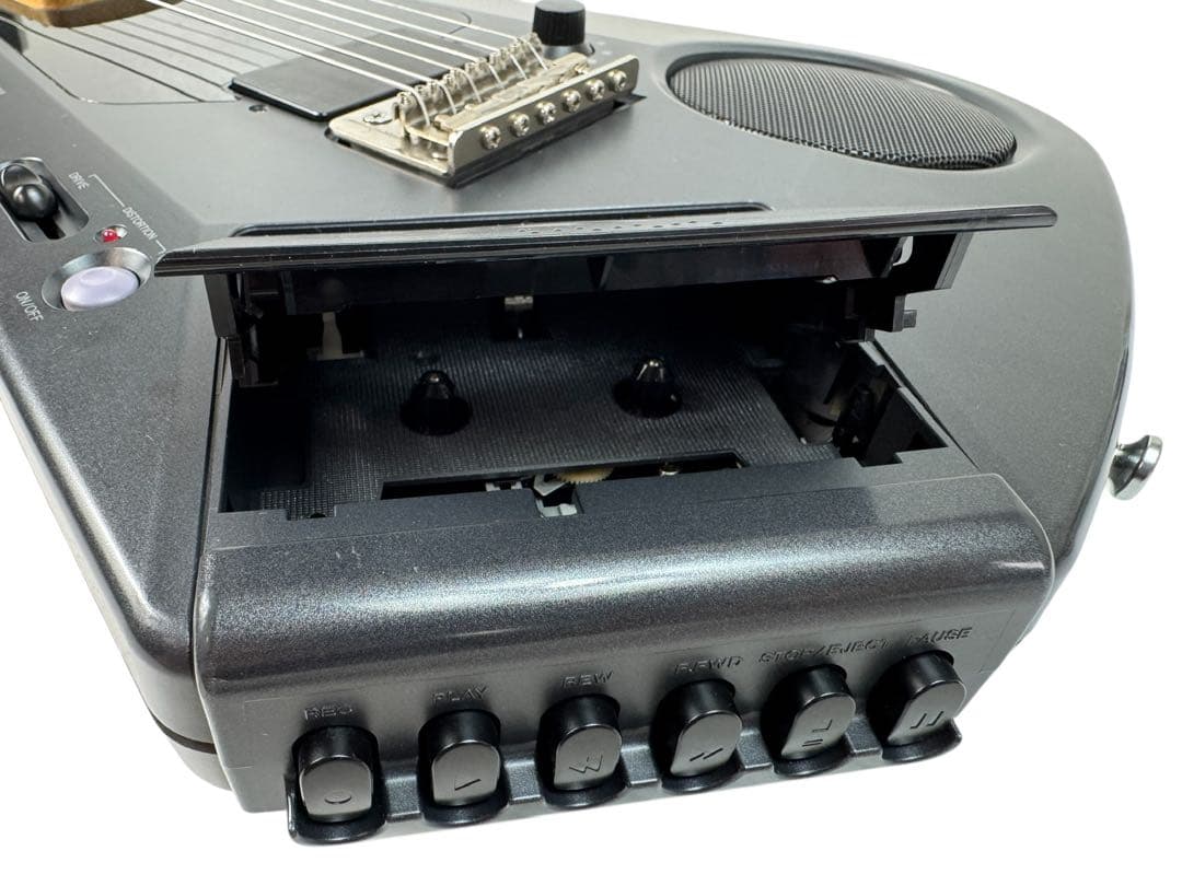 カシオ エレキング カセットプレーヤー スピーカー内蔵 エレキギター EG-5