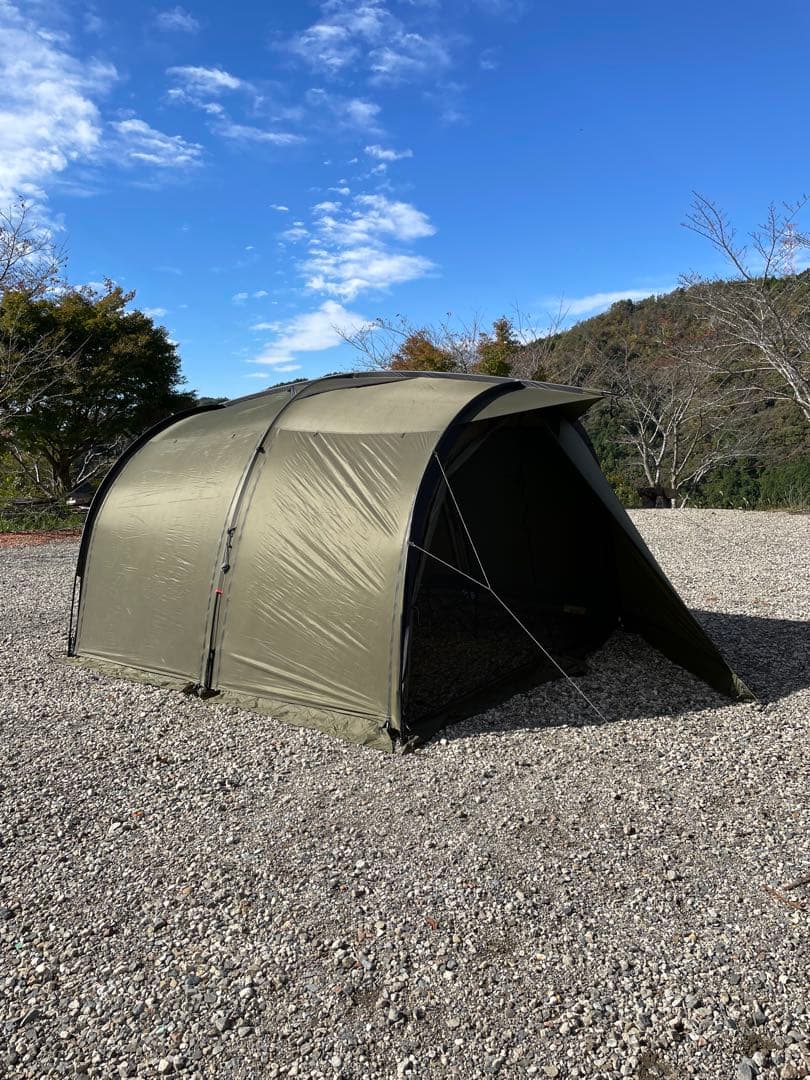 ミニマルワークス　VハウスM オリーブ　インナーテント/グランドシート3点セット