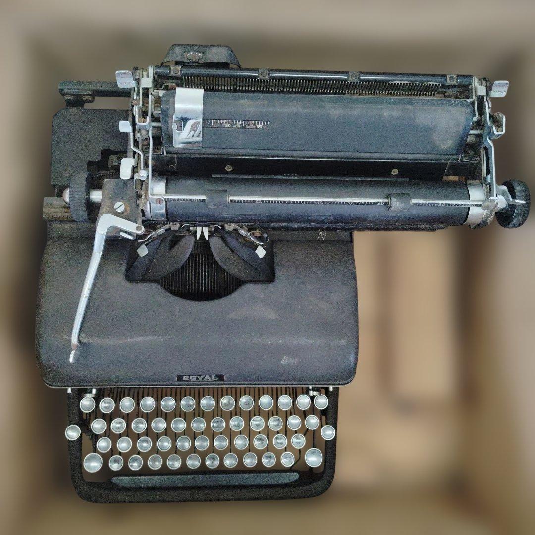  タイプライター 木箱付き