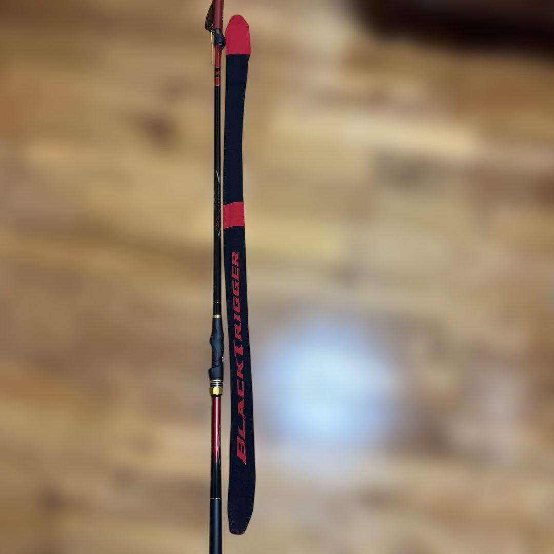 美品　がまかつ　がま磯　ブラックトリガー06-53