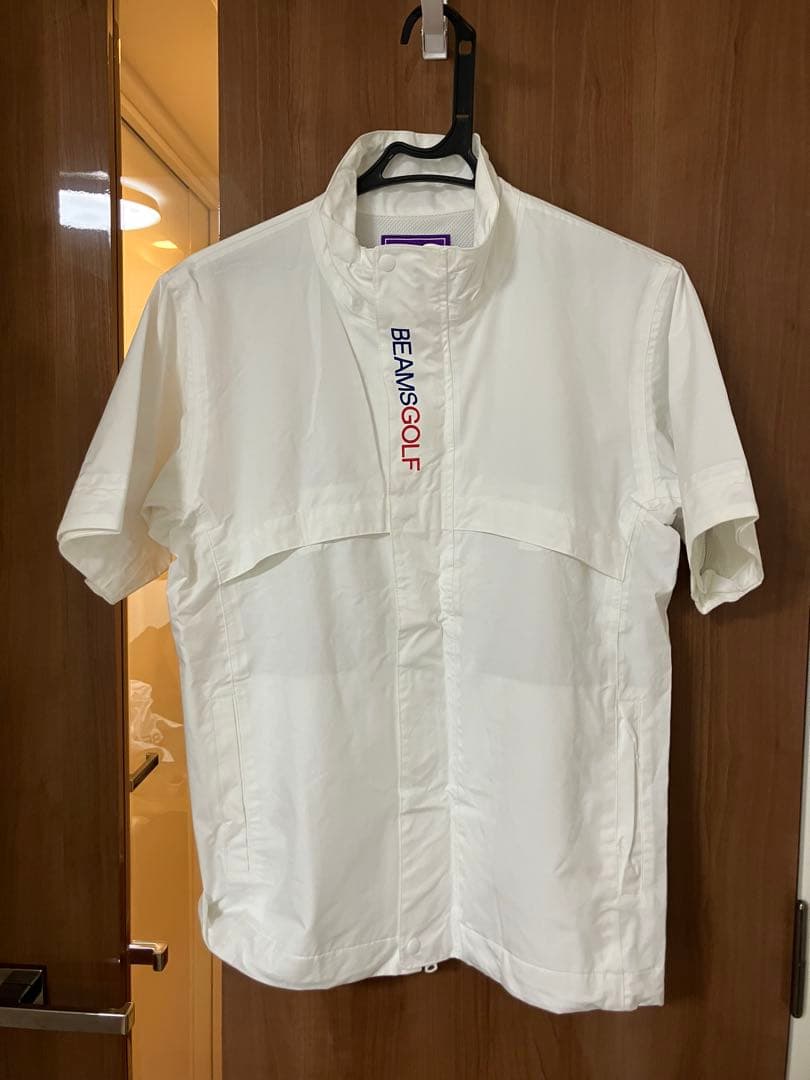 BEAMS GOLF レインウェア セットアップ 上下セット 白 M 美品