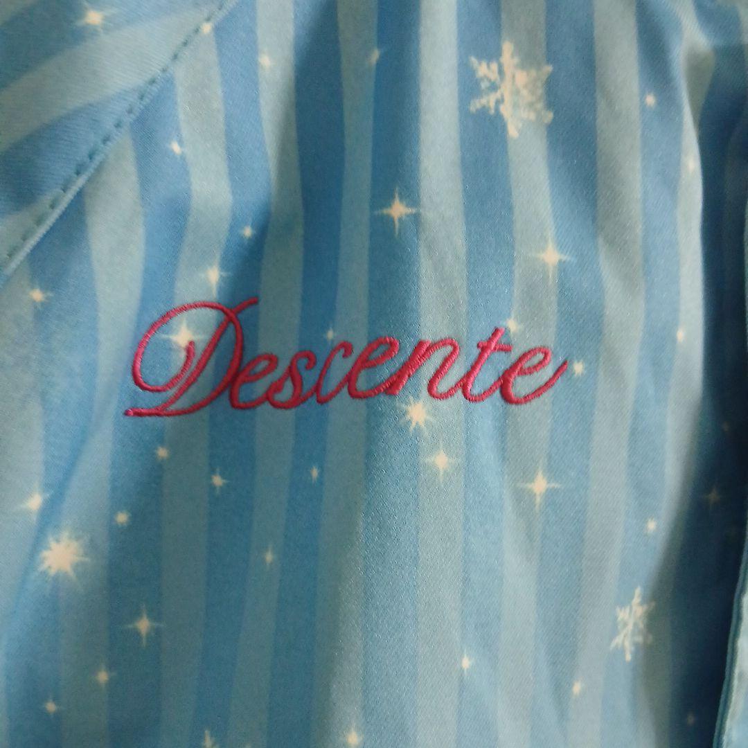 Descente 子ども用スキーウェア 水色/ピンク130