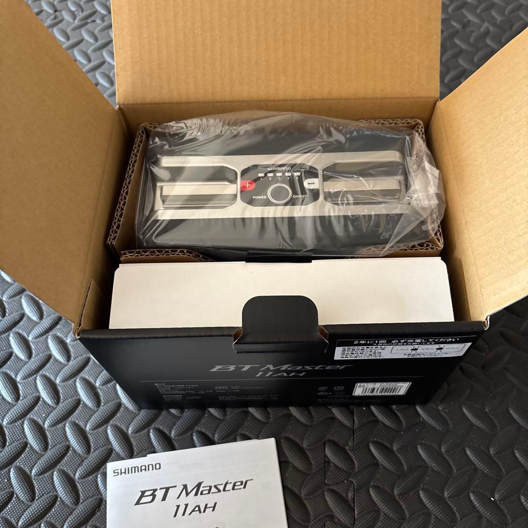 ☆未使用品　シマノ　BTマスター 11Ah バッテリー 電動リール　電力丸