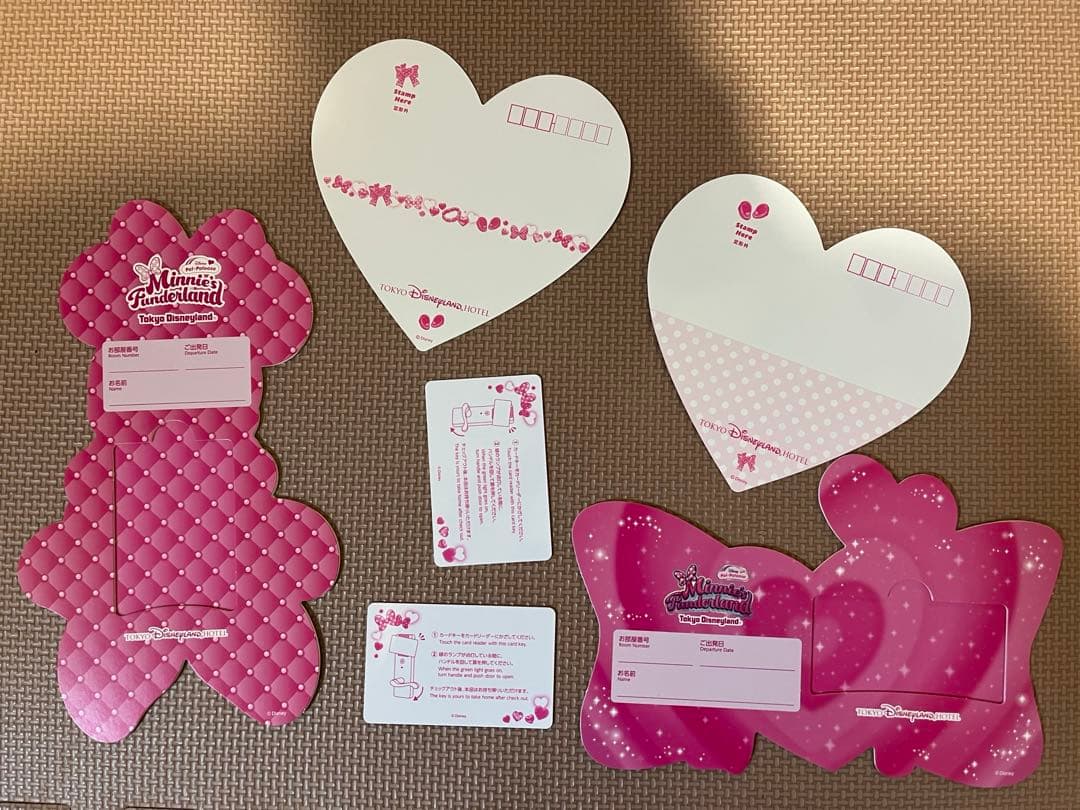 ディズニーランドホテル ミニー ファンダーランド ルームキーセット