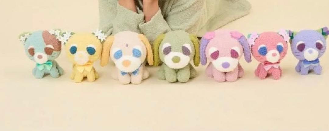 お茶犬 ふかもこぐるみ ぬいぐるみ セット