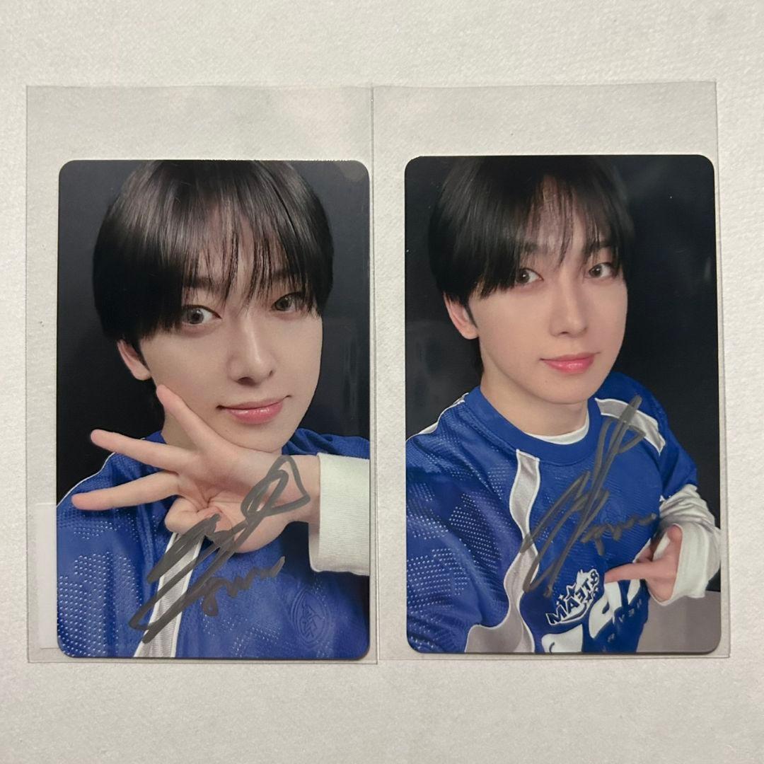 &TEAM フウマ Universal Music Weverse 直筆サイン