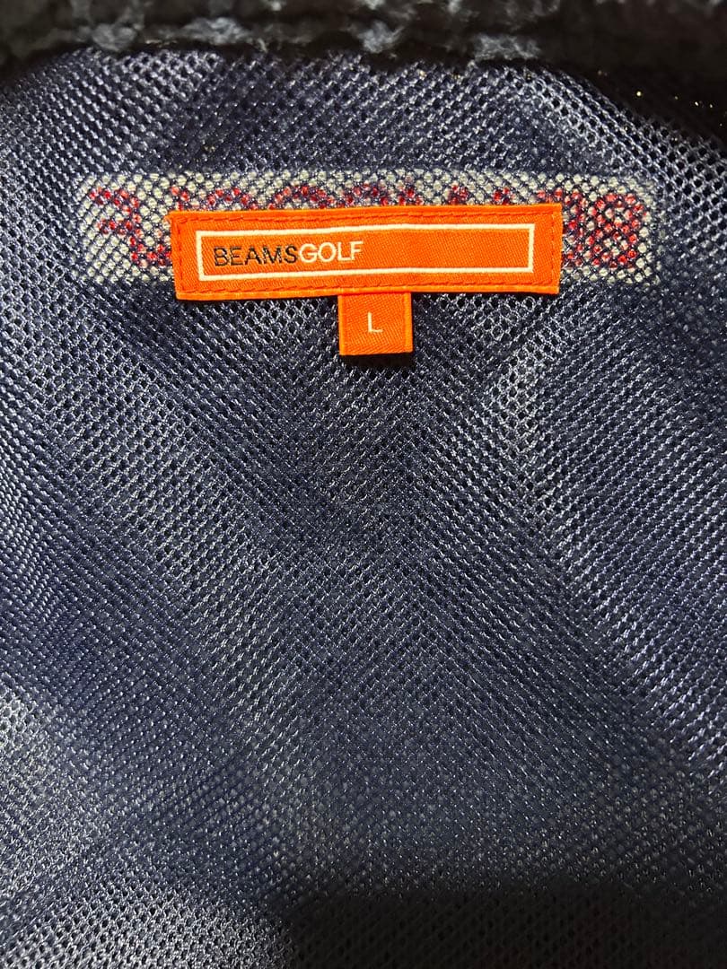BEAMS GOLF ビームスゴルフ フリースジャケット Lサイズ ネイビー