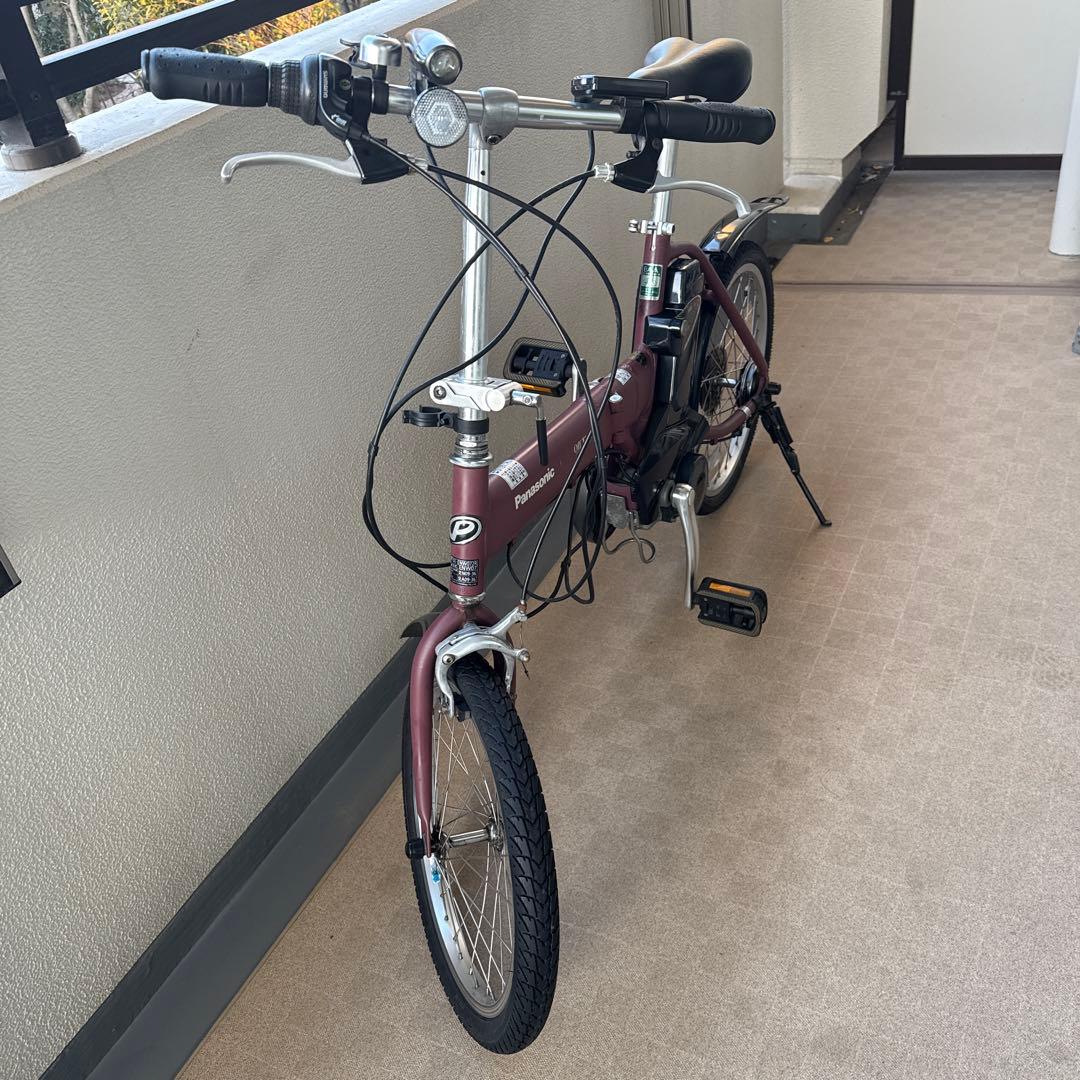 mappie　折りたたみ電動自転車Panasonic OFF TIME