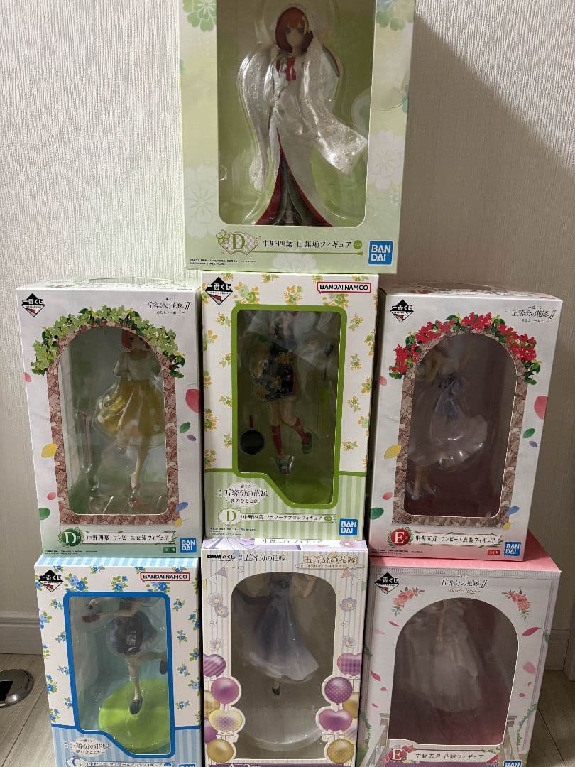 一番くじ 五等分の花嫁 フィギュア 7点 セット
