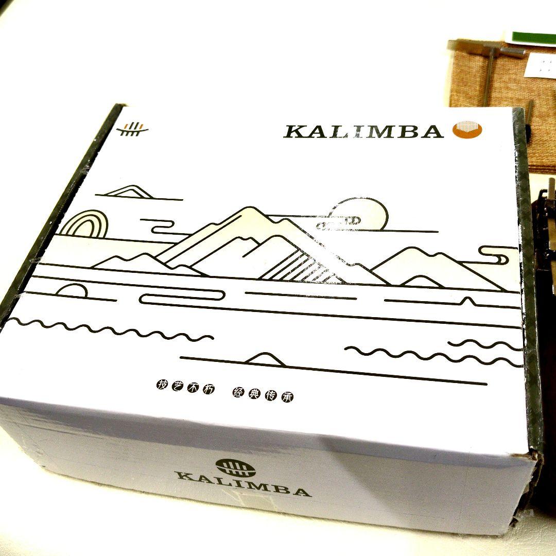 け*ー様 木製カリンバ 34音 keyC ケース 説明書 簡単な楽譜付き