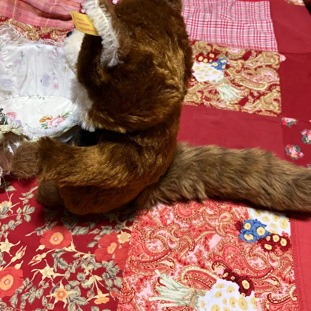 Steiff テディベア　Bendy ベンディぬいぐるみ　レッサーパンダ