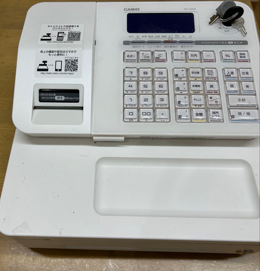 CASIO SR-S200-EX 電子レジスター