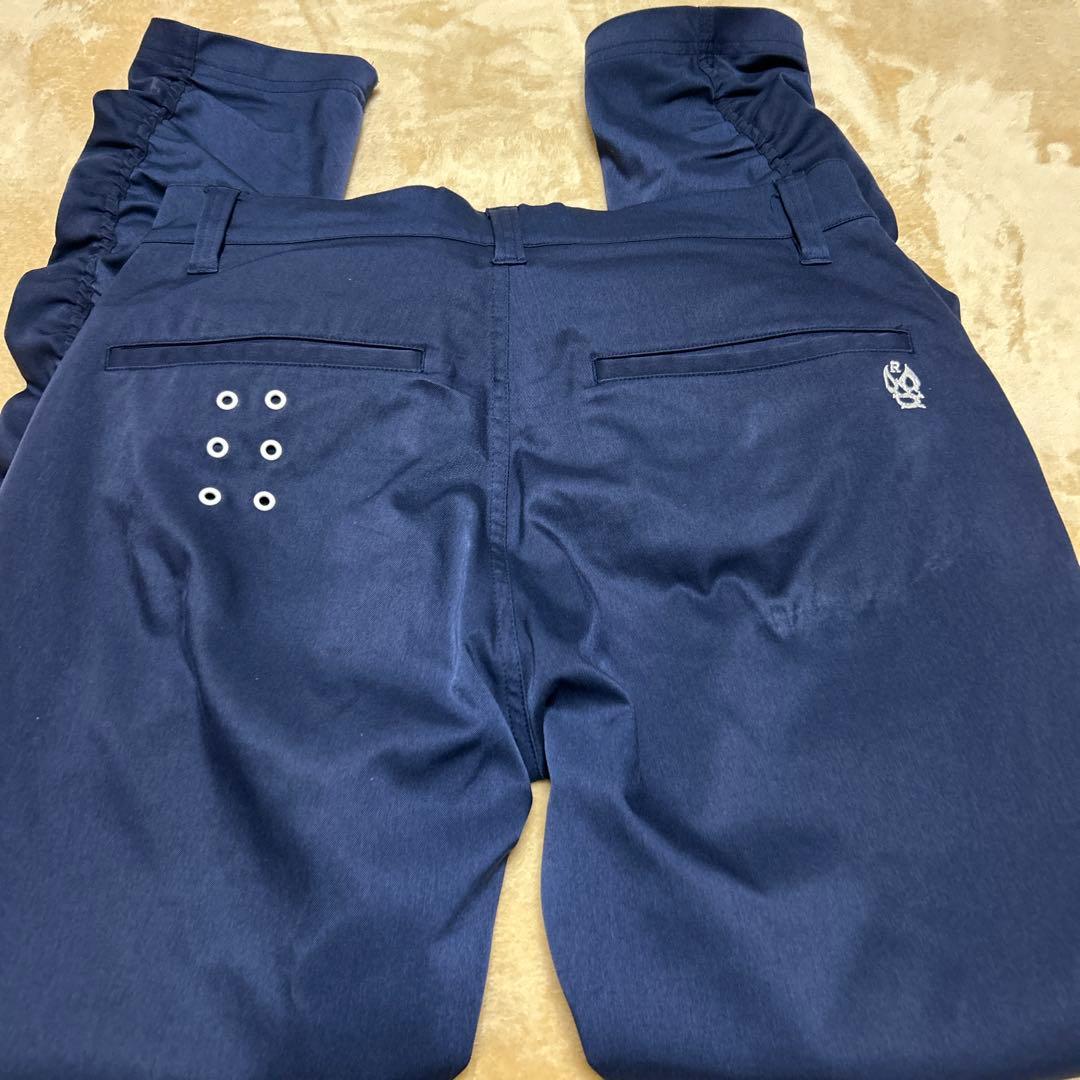 ラッセルノ ビッグロゴ ゴルフパンツ 裾ジップ RS-82190 ネイビー