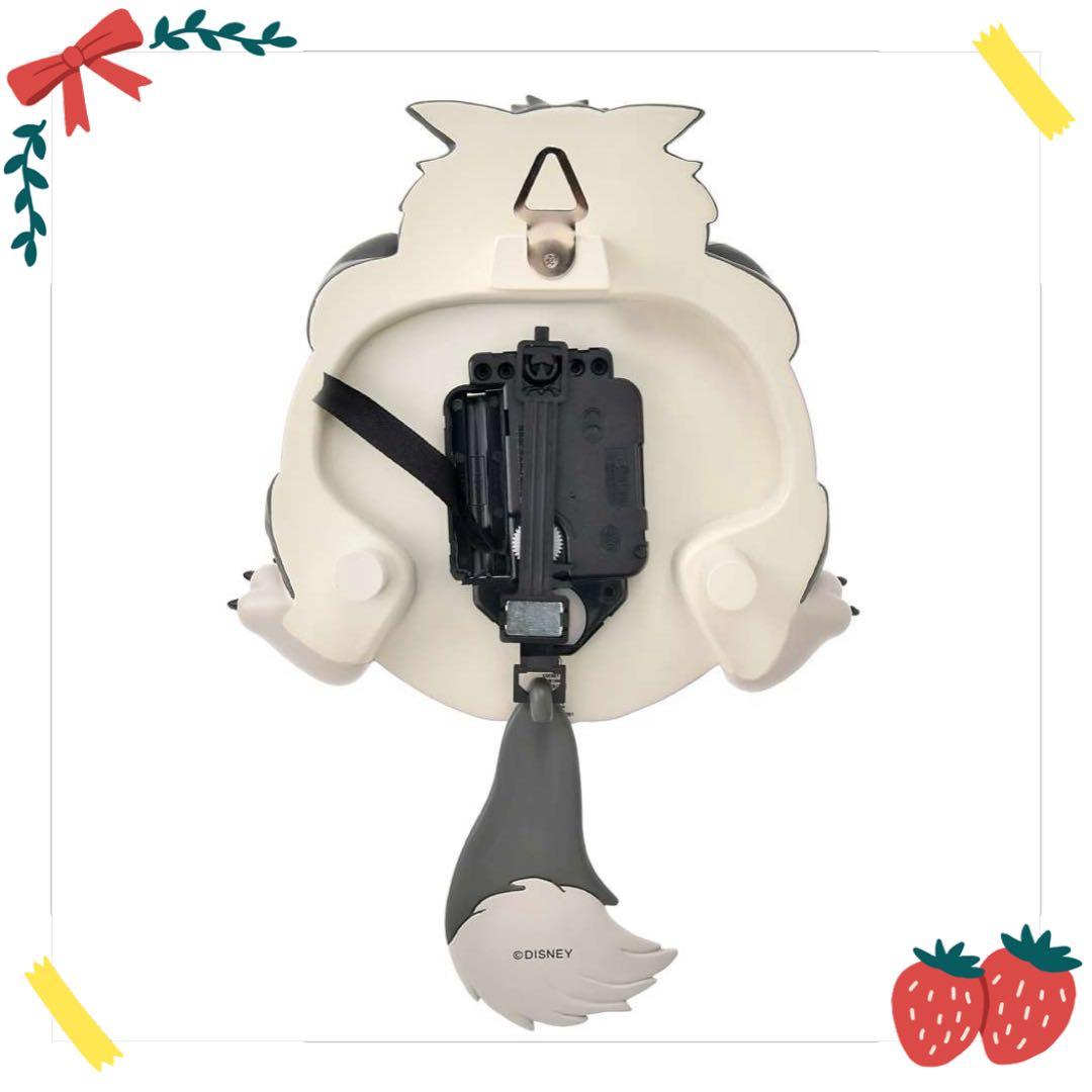 ディズニーストア　ルシファー　掛け時計　時計　シンデレラ　ジャック＆ガス