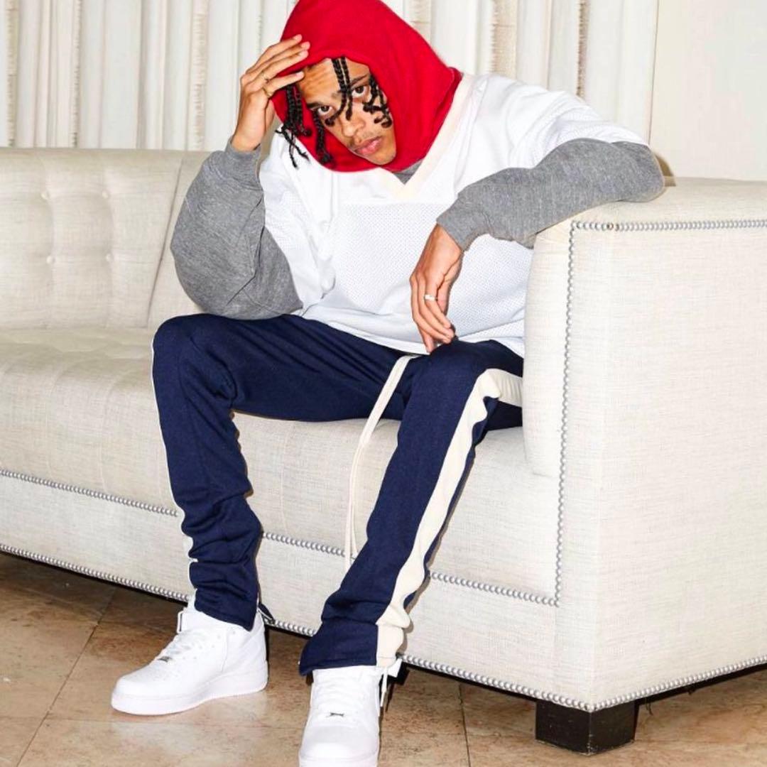 【美品タグ付】fear of god 5th メッシュ フットボールシャツ