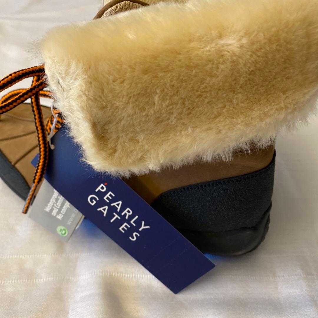 パーリーゲイツ　ゴルフ　シューズ　あったかブーツ　23.5㎝