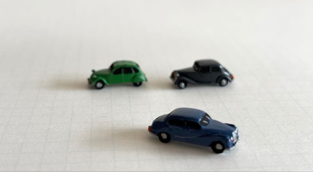 メルクリン mini-club ミニカー 3台セット　ベンツ、シトロエン、