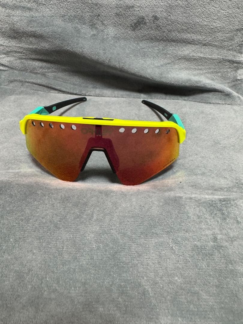 OAKLEY スポーツサングラス ミラーレンズ