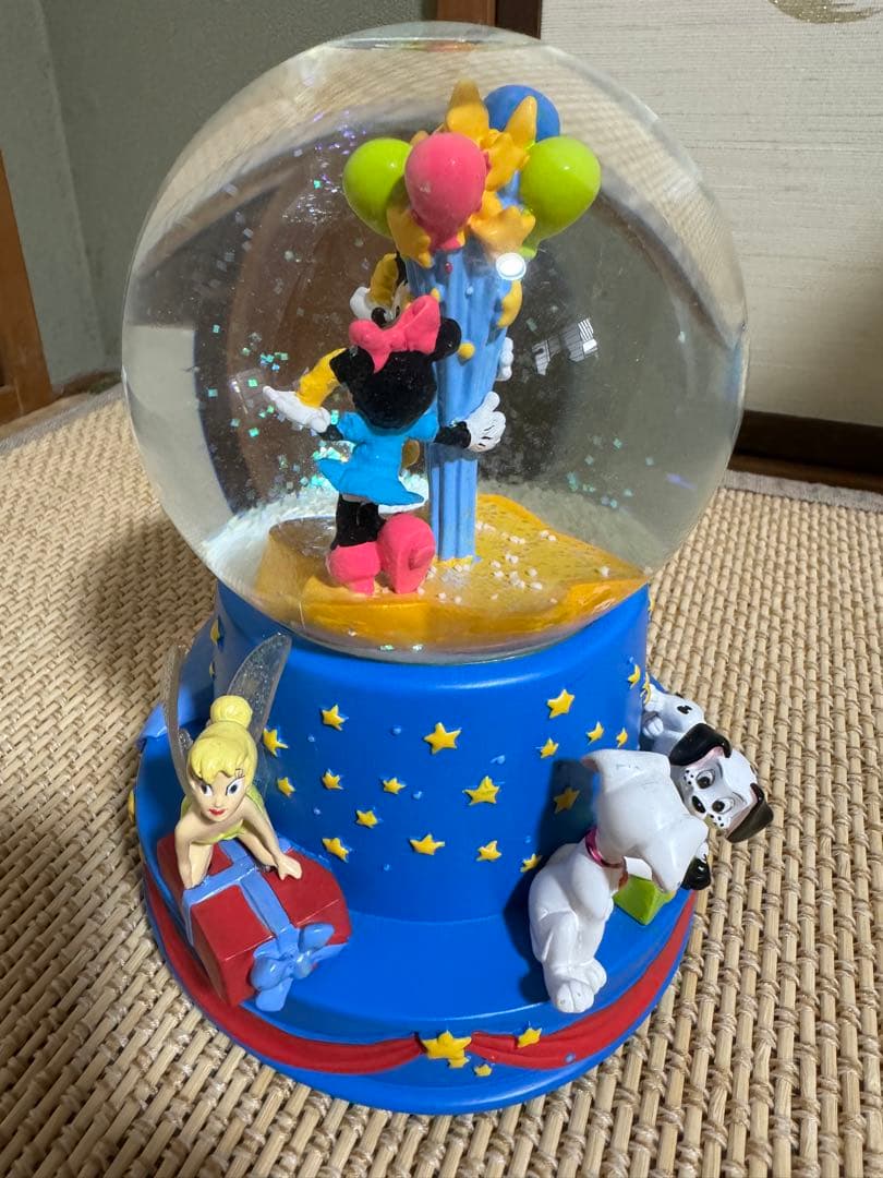 ディズニー　スノードーム　100周年　オルゴール　星に願いを　アメリカ限定　レア